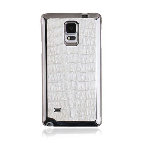 Samsung Galaxy White Caiman Corocodile Cell Phone Case